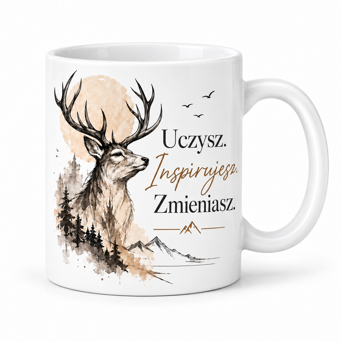 Kubek dla Nauczyciela „Uczysz. Inspirujesz. Zmieniasz.” – Leśna Inspiracja