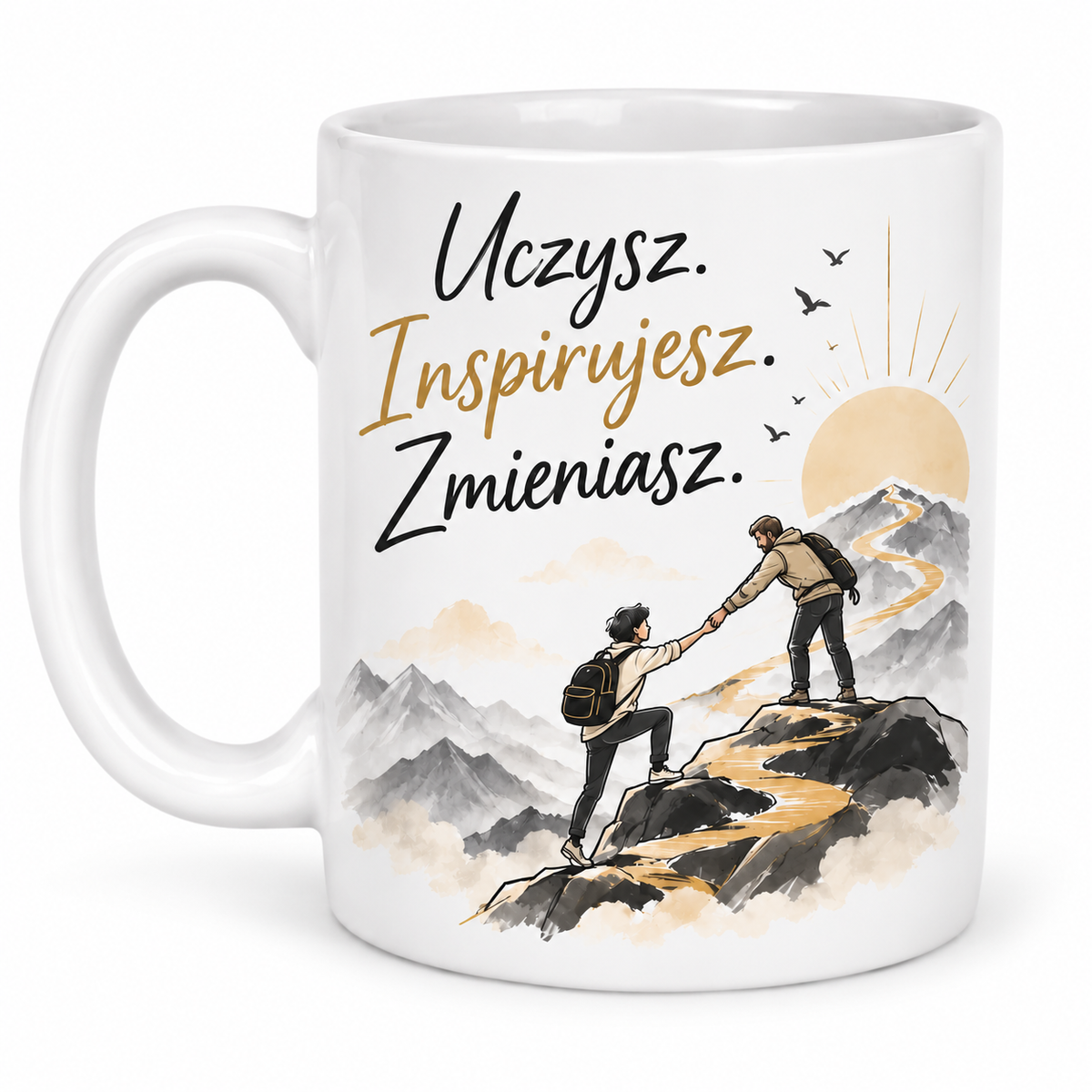 Kubek dla Nauczyciela „Uczysz. Inspirujesz. Zmieniasz.”